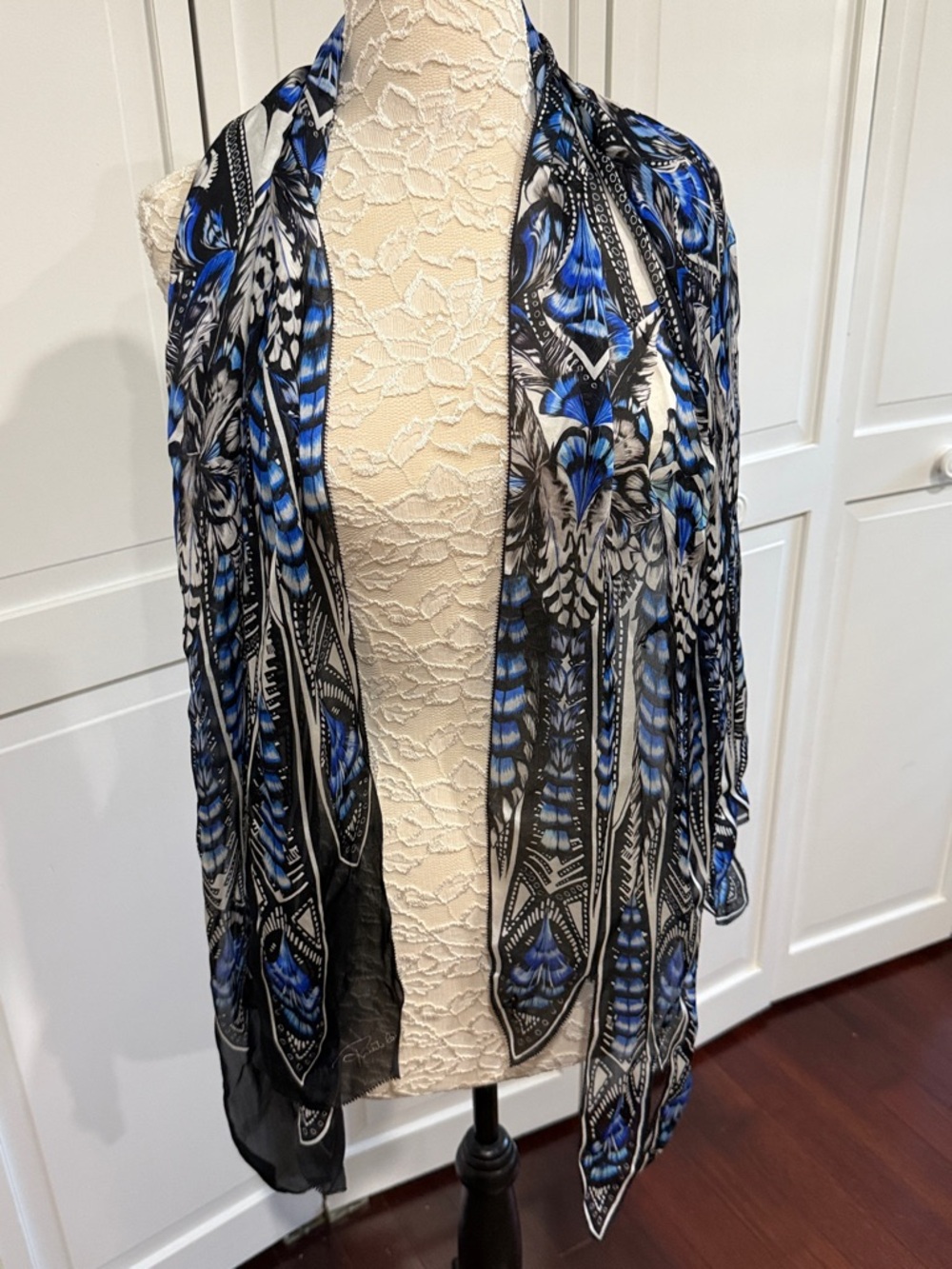 Roberto Cavalli Silk Scarf
